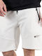 Double Men's Shorts White