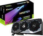 Gigabyte GeForce RTX 4070 12GB GDDR6X AORUS MASTER Κάρτα Γραφικών