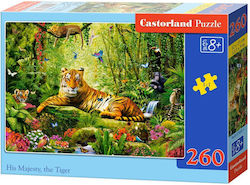 Kinderpuzzle Majesty the Tiger für 8++ Jahre 260pcs Castorland