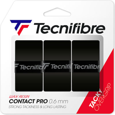 Tecnifibre Overgrip Μαύρο 3τμχ