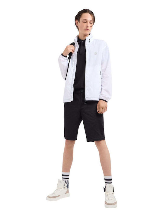 Armani Exchange Ανδρική Βερμούδα Chino Μαύρη Armani Exchange Ανδρική Βερμούδα Chino Μαύρη