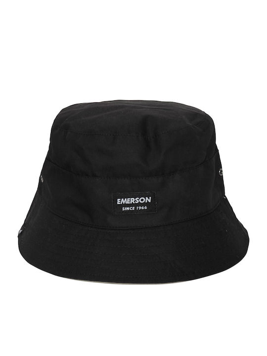 Emerson Текстилно Мъжко Кафе Стил Bucket Черно