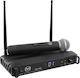 MAC MAH UHF100M Комплект Безжично Кондензаторен Микрофон Ръчно изработено за Вокали в Черен Цвят