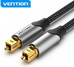Vention Optical Audio Cable TOS male - TOS male Γκρι 1.5m (BAVHG)