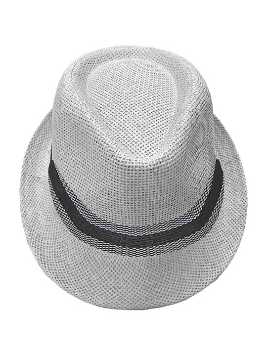 Summertiempo Men's Fedora White / Black