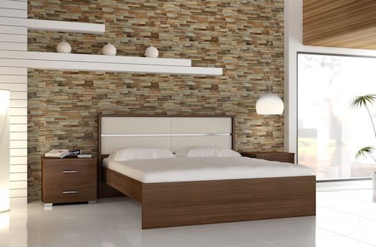 Σετ Комплект Спалня Dream Walnut 150x200cm 3бр
