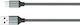 Ldnio LS442 Braided USB 2.0 Cable USB-C male - USB-A 12W Γκρι 2m