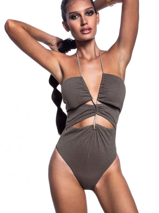 Bluepoint Glow Up One-Piece Swimsuit Brown