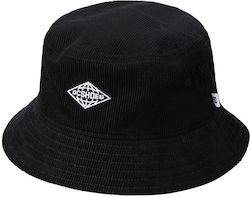 DC Υφασμάτινo Ανδρικό Καπέλο Στυλ Bucket Μαύρο