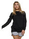 Bodymove 1349 Women's Athletic Blouse Long Sleeve Black