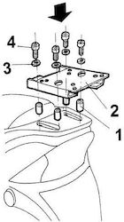 Shad Case Mounts