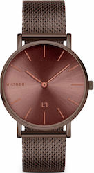 Millner Watch with Metal Bracelet Brown