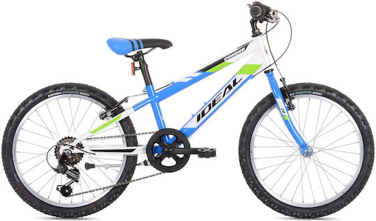 Ideal Condor 20" Παιδικό Mountain Bike 6 Ταχυτήτων (2023) Μπλε