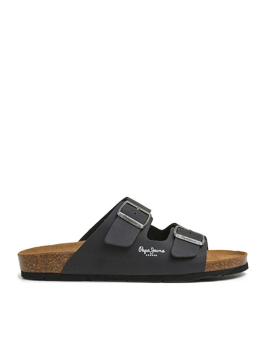Pepe Jeans Double Kansas Men's Sandals Black