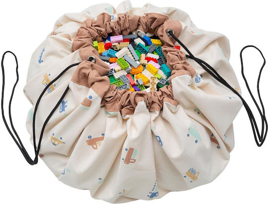 Play&go Aktivitätsmatte Autos Beiges 140x140cm