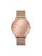 Millner Mayfair S Watch with Pink Gold Metal Bracelet