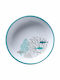 Marine Business Coastal Marine Plate Soup made of Melamine Multicolour with Diameter 18cm 6pcs