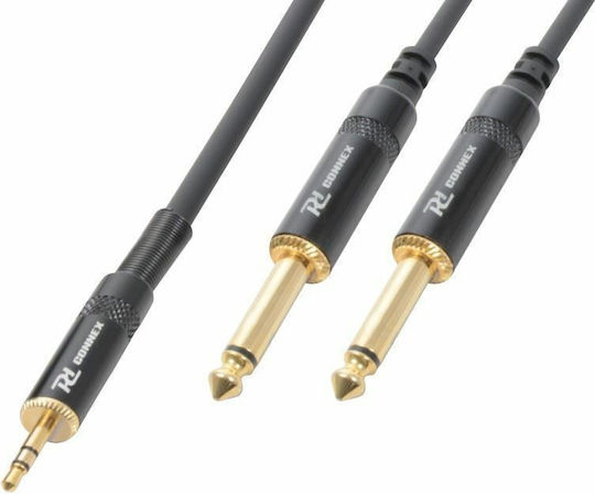 Power Dynamics CX86-3 Cable 6.3mm male - 6.3mm male 6.3m (CALIN386)