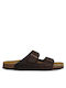 Plakton 175857 Men's Leather Sandals Full Brown