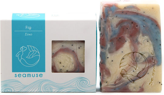 Seamuse Χειροποίητο Σαπούνι Soap Fig With Poppy Seeds 35gr