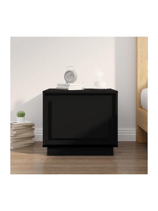 Side Table Black L51xW50xH44cm