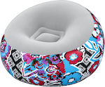 Bestway Inflate A Chair Floral Aufblasbares für den Pool Mehrfarbig