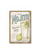 Nostalgic Art 3D Wall Decor Sign Mojito Handmade Made of Metal 30x30cm