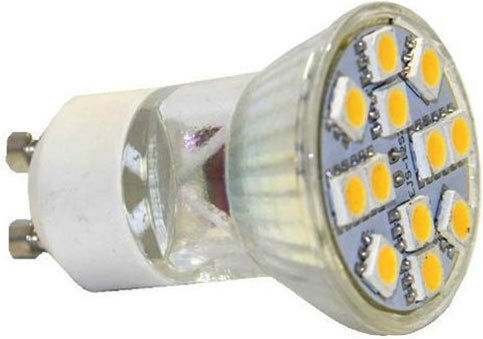 Aca Λάμπα LED 3W για Ντουί GU10 και Σχήμα MR11 Ψυχρό Λευκό 280lm