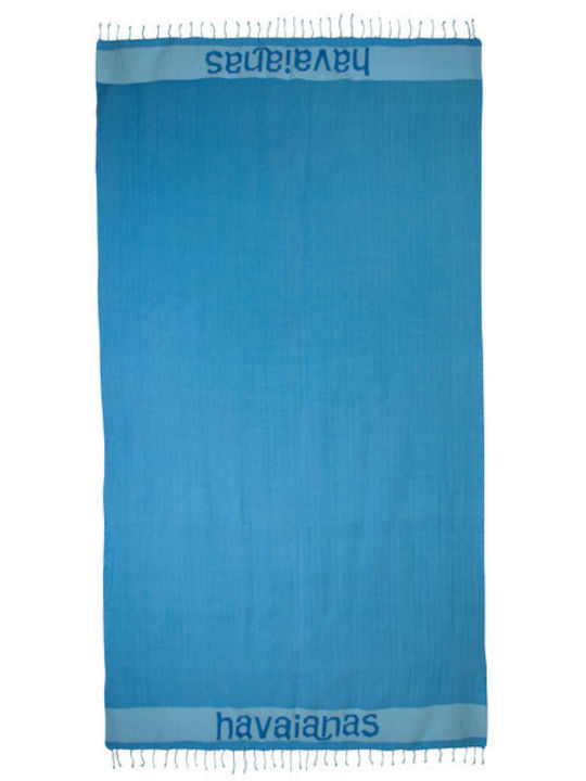Havaianas Monochrome Pareo with Fringes Blue 200x100cm