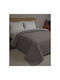 Adam Home Mistral Elektrische Gitarren Tagesdecke Übergröße Mikrofaser Gray 220x240cm 3Stück