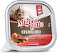Morando Migliorgatto Sterilized Υγρή Τροφή για Ενήλικες Γάτες σε Ταψάκι με Βοδινό και Συκώτι 100gr