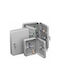 Amig Wall Key Hook Metallic 45 Hooks 24x7x30cm