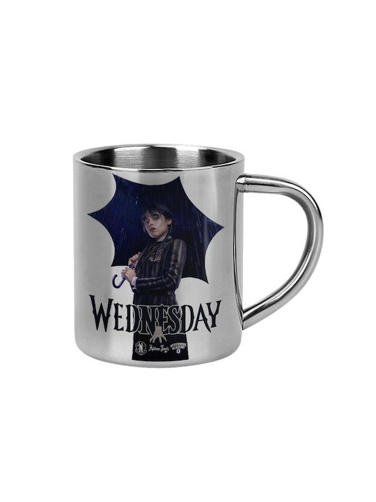 Koupakoupa Wednesday Rain Mug Metallic Silver 3...