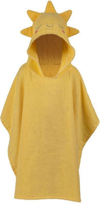 Stephen Joseph Sun Kids Beach Poncho Yellow 92 x 60cm