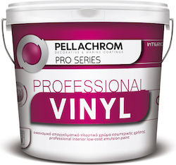 Pellachrom Professional Vinyl Πλαστικό Χρώμα για Εσωτερική Χρήση Λευκό 750ml