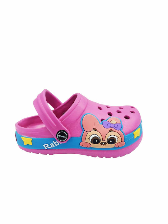 Jomix Kids Beach Clogs Fuchsia