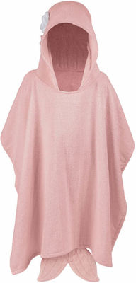 Stephen Joseph Mermaid Kids Beach Poncho Pink 92 x 60cm