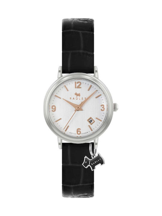 Radley Damen Uhr mit Schwarz Lederarmband