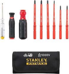 Stanley Screwdriver with 10 Interchangeable Tips