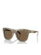 Michael Kors Empire Square 4 Women's Sunglasses with Brown Plastic Frame and Brown Lens