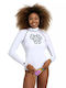 Arena Rash Vest Γυναικεία Αντηλιακή Μπλούζα Λευκή