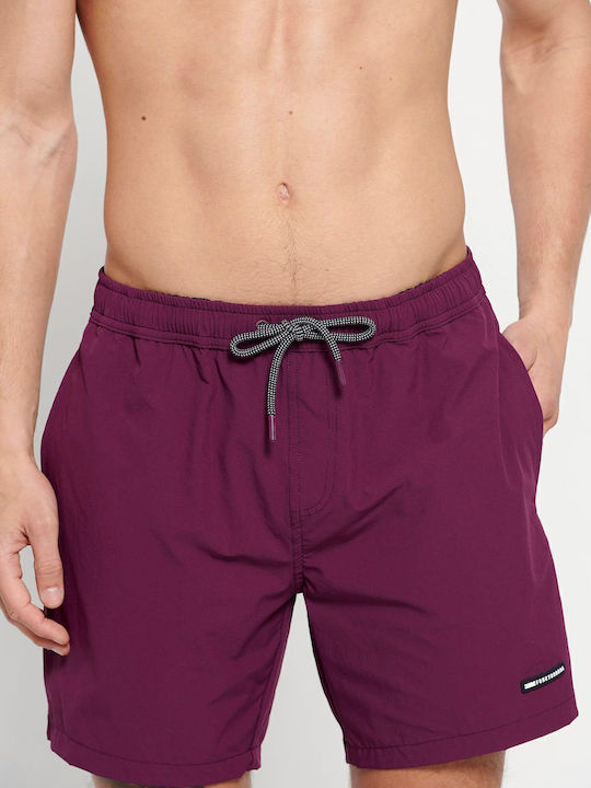FBM007-00116 Men's Swimwear Shorts Berry