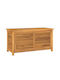 vidaXL Outdoor Storage Box Brown L114xW50xH58cm