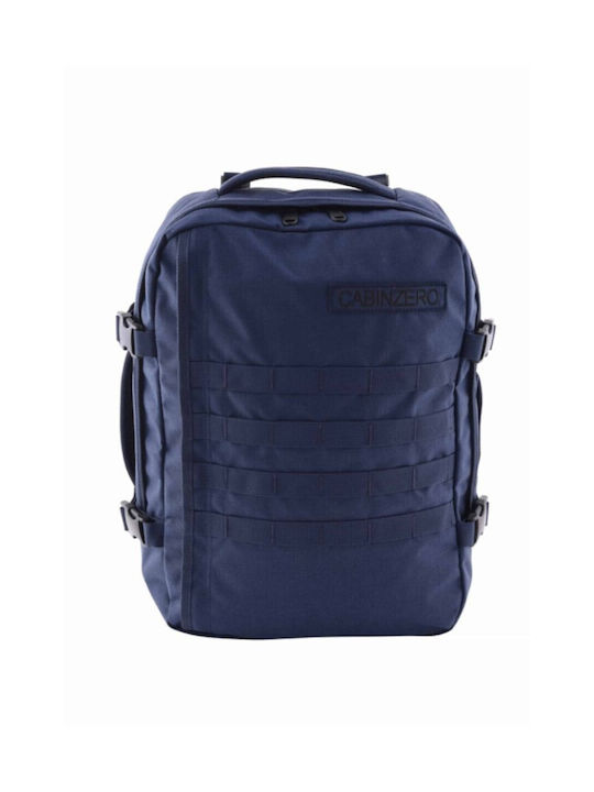 Cabin Zero Männlich Stoff Rucksack Marineblau 28Es