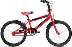 Clermont Rocky 18" Kids Bicycle BMX (2022) Black Red