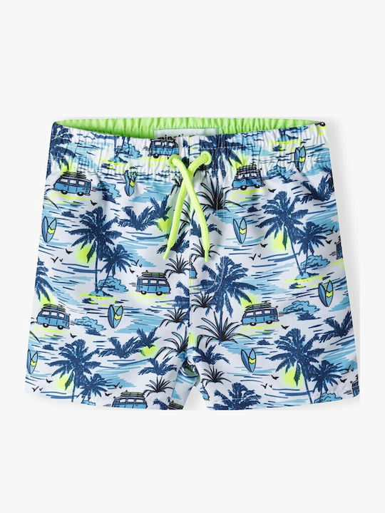 Minoti Kinder Badeanzug Badeshorts Blau