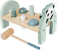 Eichhorn Spiel mit Hammer Hammer Panda aus Holz für 12++ Monate