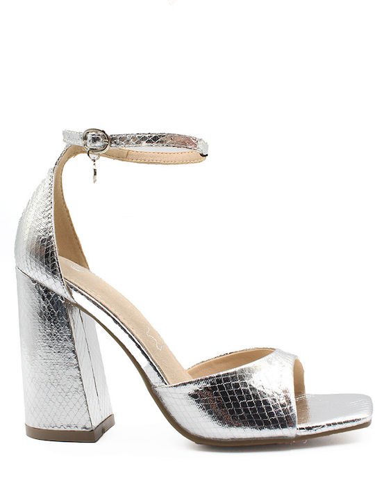 Envie Shoes Sandals Silver