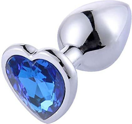 Naughty Toys Plug Anal Mic Albastru 7cm