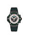 Swiss Military Hanowa Mission Watch Chronograph Battery with Green Rubber Strap